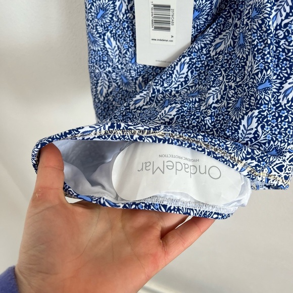 NWT OndadeMar x Anthropologie Cassia One Piece Swimsuit, size S - Picture 7 of 7